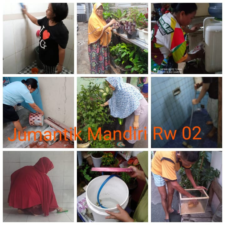 Jumantik mandiri warga rw 002